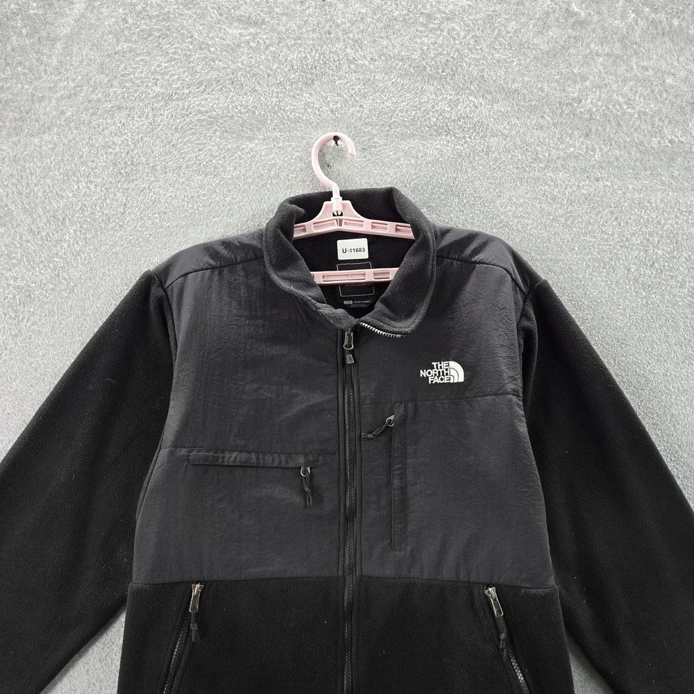 The North Face Men Jacket XL Black Nylon‎ Denali Polartec Activewear Outdoor